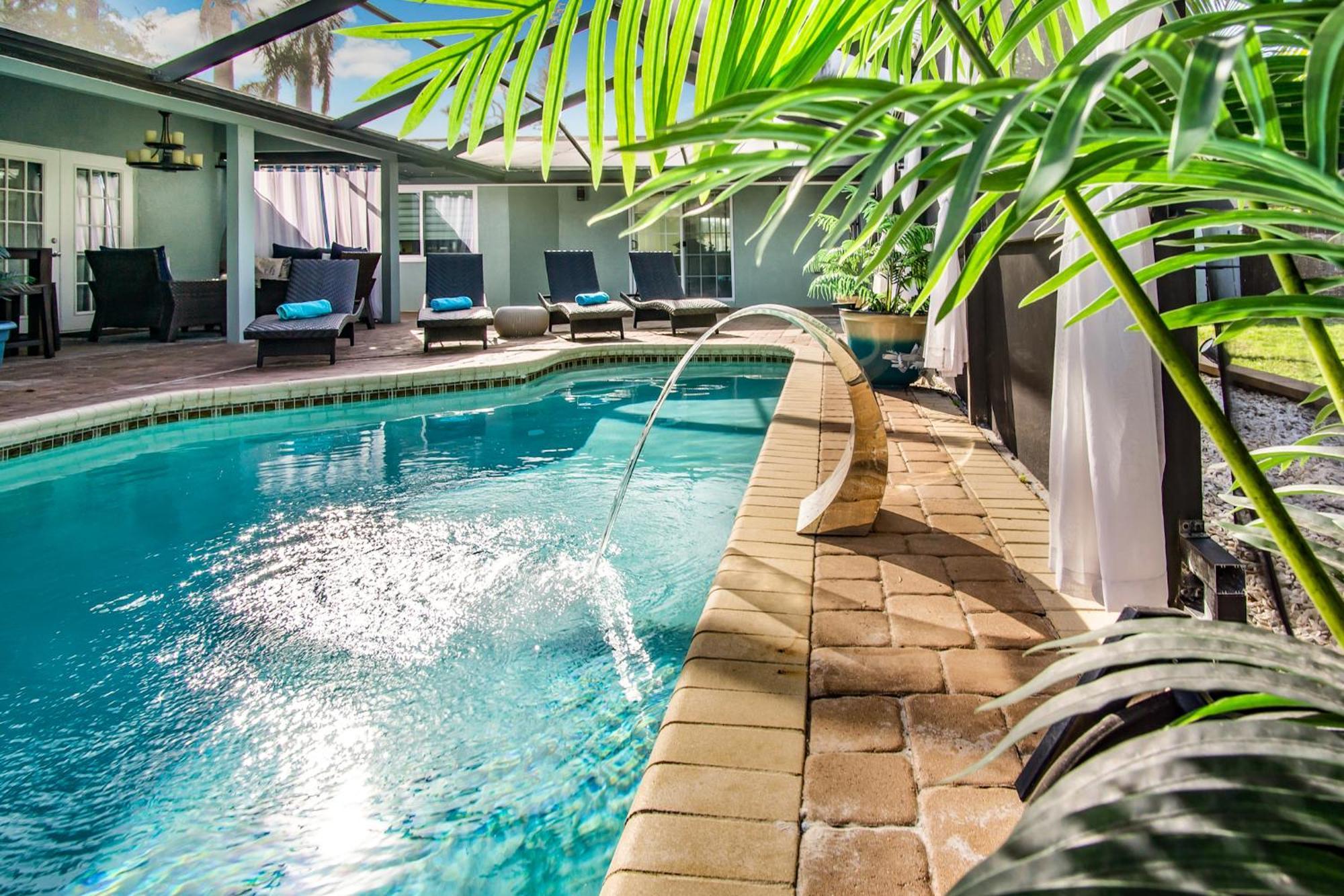 Luxury Zen Den With Heated Pool Just Off Siesta Key Apartamento Sarasota Exterior foto